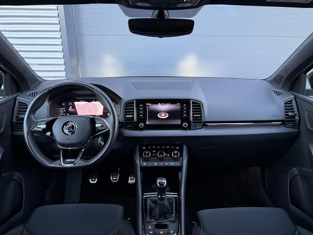 Skoda Karoq 1.5 TSI ACT Sportline Business 150PK ?Virtual Cockpit ?Full LED ?Navigatie Full Map ?Camera ?Apple Carplay & Android Auto ?Climate ?Cruise ?Stoel- stuurverwarming ?Parkeersensoren ?Trekhaak ?Lichtmetaal 19