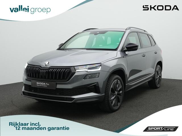 Skoda Karoq 1.5 TSI ACT 150 pk DSG Sportline | Trekhaak | Matrix LED | Stuur-/achterbankverwarming | Achteruitrijcamera