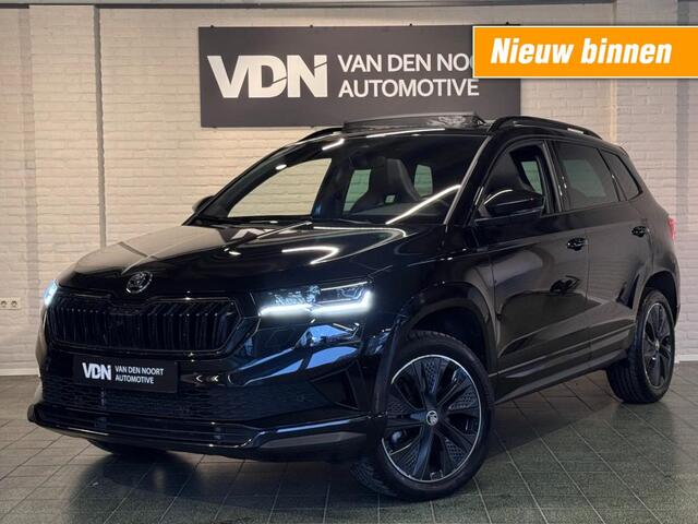 Skoda Karoq 1.5 TSI ACT Sportline Business DSG Pano Virtual ACC Trekhaak Stoelverw 18''
