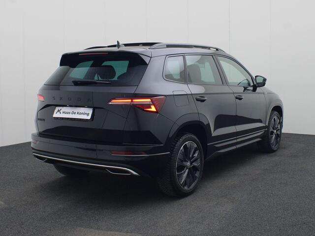 Skoda Karoq 1.5TSI/150PK ACT Sportline Business DSG · Panoramadak · Leder · Camera + Parkeersensoren · Garantie t/m 08-08-2026