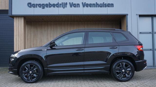 Skoda Karoq 1.5 TSI 150pk Sportline Business Virtual Navi A-Camera Sfeerverlichting Adaptive Cruise Keyless LED 88140km!