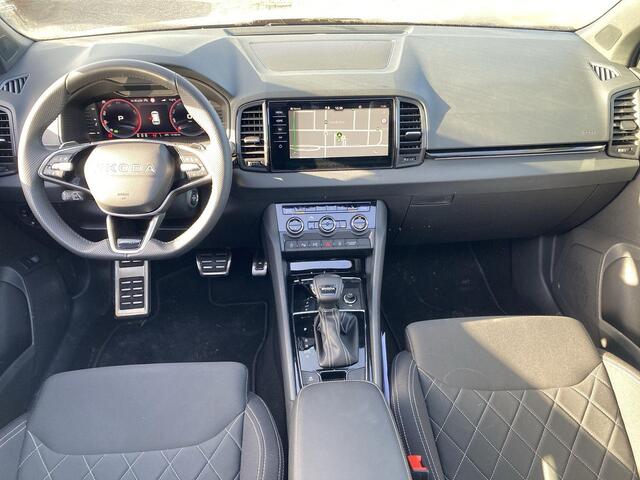 Skoda Karoq 1.5TSI/150PK ACT Sportline DSG · Panoramadak · Navigatie · Apple/Android Car Play · Garantie t/m 27-02-2030 of 100.000km