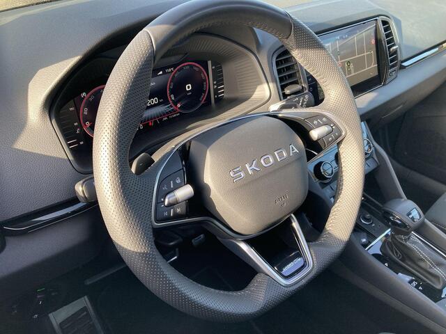 Skoda Karoq 1.5TSI/150PK ACT Sportline DSG · Panoramadak · Navigatie · Apple/Android Car Play · Garantie t/m 27-02-2030 of 100.000km