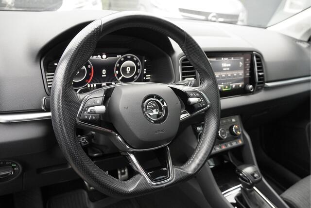 Skoda Karoq 1.5 TSI ACT 150PK! Automaat Business Edition Plus BJ2021 Lmv 17" | Led V+A | Pdc | Navi | Keyless entry | Panoramadak | Verwarmde voorruit | Elek. achterklep | Achteruitrijcamera | App-Connect | Virtual cockpit | Canton Audio | Verwarmde voorstoelen/stuur