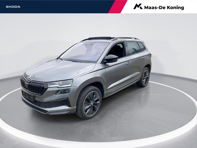Skoda Karoq 1.5TSI/150PK ACT Sportline DSG · Panoramadak · 360°Camera + Parkeersensoren · Navigatie · Garantie t/m 27-02-2030 of 100000km