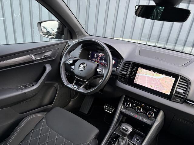Skoda Karoq 1.5 TSI ACT Sportline Business | Elk. A-klep | Camera | Lane Assist | Stoel & Stuur verw. | Prijs Rijklaar!!