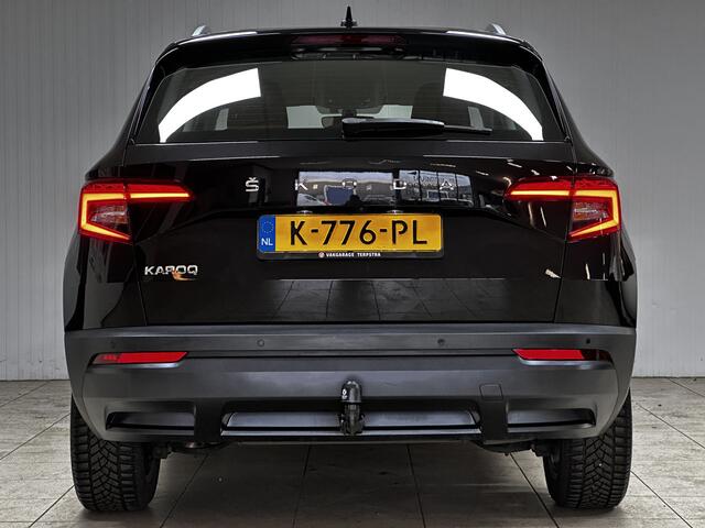 Skoda Karoq 1.5 TSI ACT Business Edition Plus /150PK! /Trekhaak! /Camera /LED Koplampen /Apple + Android /DAB+! /Navi /Climat /Cruise /Elek. pakket /Bluetooth /LED Dagrijverl. /17"LMV /PDC V+A /LED Mistlampen /Dakrails.