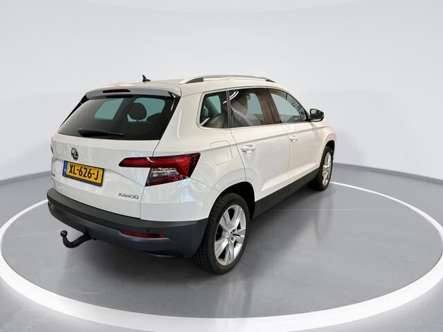 Skoda Karoq 1.5 TSI ACT 150PK DSG Style Business · Camera · Afneembare Trekhaak · Canton Audio · Apple/Android Car Play · Navigatie · Stoelverwarming · 18'' Inch ·