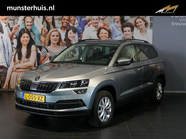Skoda Karoq 1.0 TSI Business Edition - Occasion Lease vanaf ¤554 p/m - Uitklapbare trekhaak - Sensor achter - Cruise