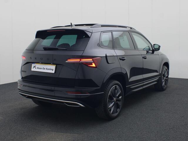 Skoda Karoq 1.5TSI/150PK ACT Sportline Business DSG · Panoramadak · Trekhaak · Apple/Android Car Play · Garantie t/m 23-08-2027 of 100000km