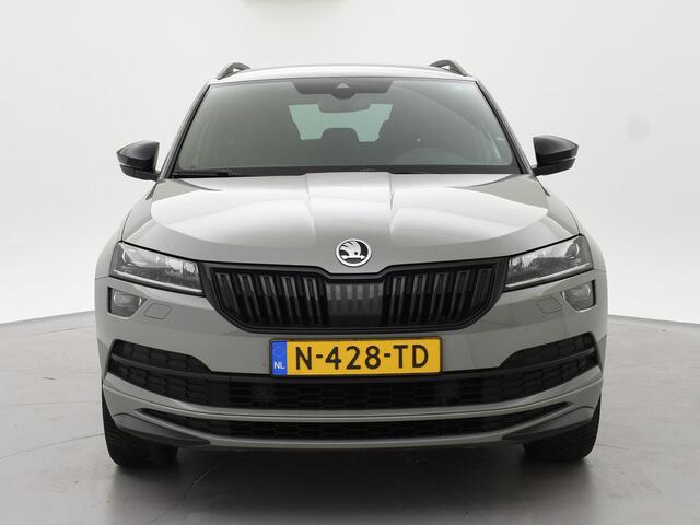 Skoda Karoq 1.5 TSI ACT 150 PK DSG SPORTLINE + CANTON AUDIO | STEEL GREY | CAMERA | 19 INCH | VIRTUAL | SFEER