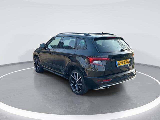 Skoda Karoq 1.5TSI/150PK ACT Sportline Business DSG · Panoramadak · Navigatie · Apple/Android Car Play · Adaptive Cruise Control · 19'' velgen ·