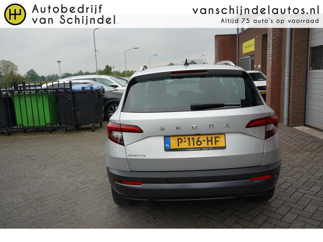 Skoda Karoq 1.5 TSI ACT 150PK BUSINESS EDITION PLUS ORIGINEEL NL PANORAMADAK CAMERA STOEL/STUUR/VOORRUITVERWARMING ANDROID/APPLECARPLAY NAVI ADAPTIEVE CRUISE PDC V+A LED 17INCH ENZ...