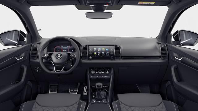 Skoda Karoq 1.5 TSI ACT Sportline Ultimate / Interieur 'Sportline Lounge', sportstoelen/ Virtual Pedal/ SKODA Sound System