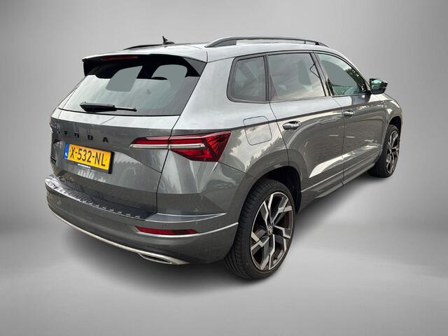 Skoda Karoq 1.5TSI/150PK DSG ACT Sportline Business · Panoramadak · Trekhaak · Apple/Android Car play · Garantie t/m 17-01-2028 of 100000km.