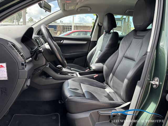 Skoda Karoq 1.0 TSI Ambition AUTOMAAT, elek. a.klep, leer, standkachel, UNIEKE kleur