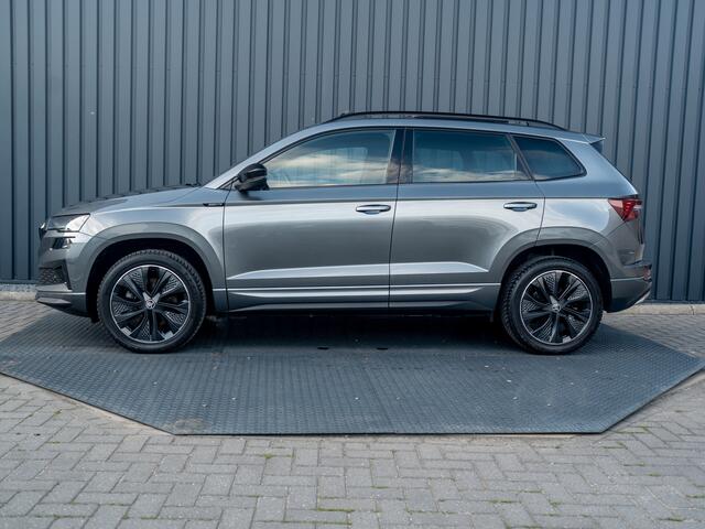 Skoda Karoq 1.5 TSI ACT Sportline Business | Panodak | Trekhaak wegkl. | Stoel geheugen | Leder | Prijs Rijklaar!!
