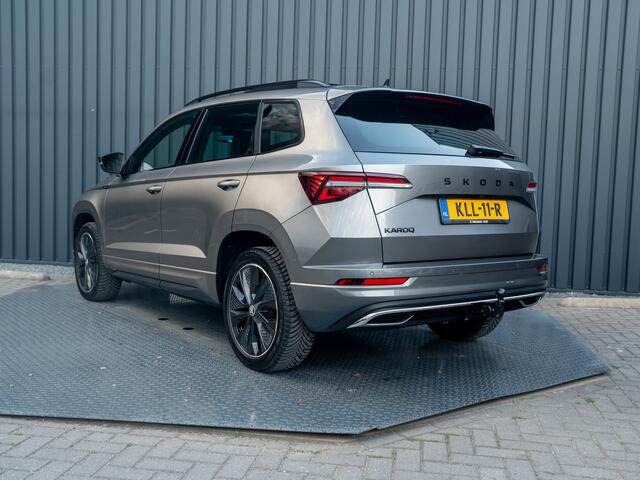 Skoda Karoq 1.5 TSI ACT Sportline Business | Panodak | Trekhaak wegkl. | Stoel geheugen | Leder | Prijs Rijklaar!!