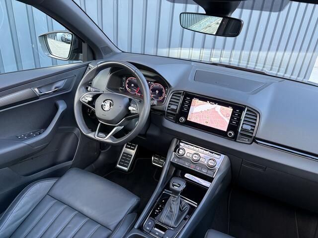 Skoda Karoq 1.5 TSI ACT Sportline Business | Panodak | Trekhaak wegkl. | Stoel geheugen | Leder | Prijs Rijklaar!!