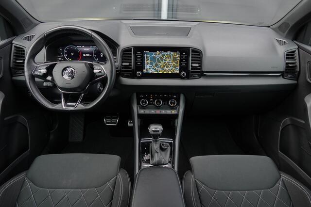 Skoda Karoq 1.5Tsi 150Pk DSG7 | Sportline | Virtual Cockpit | Achteruitrijcamera | Trekhaak | 18''