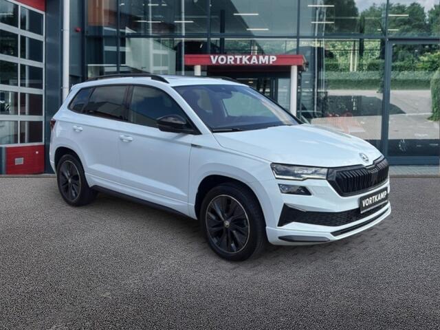Skoda Karoq 2.0 TDI DSG 4X4 SPORTLINE TREKHAAK/PANO-DAK/CAM/ELEK-KLEP/CRUISE/STOELVERW