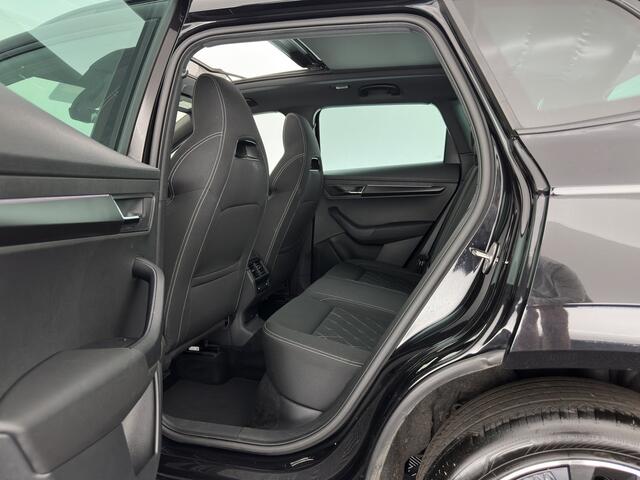 Skoda Karoq 1.5 TSI ACT Sportline Business (INCL-BTW) Aut. *PANO | DIGI-COCKPIT | FULL-LED | ADAPTIVE-CRUISE | HEATED-SPORTSEATS | TOP-VIEW | AMBIENTLIGHT | NAVI-FULLMAP | KEYLESS | DAB+ | TOWBAR | PRIVACYGLASS | 18''ALU*