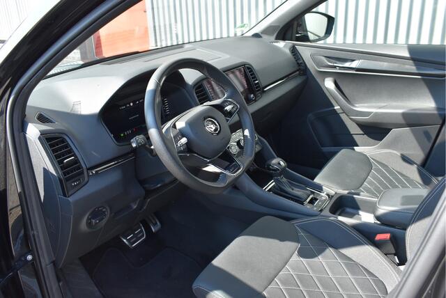 Skoda Karoq 1.5 TSI ACT Sportline Business Panorama, Stoel/stuurverwarming, Virtual cockpit, Camera, Carplay