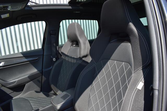 Skoda Karoq 1.5 TSI ACT Sportline Business Panorama, Stoel/stuurverwarming, Virtual cockpit, Camera, Carplay