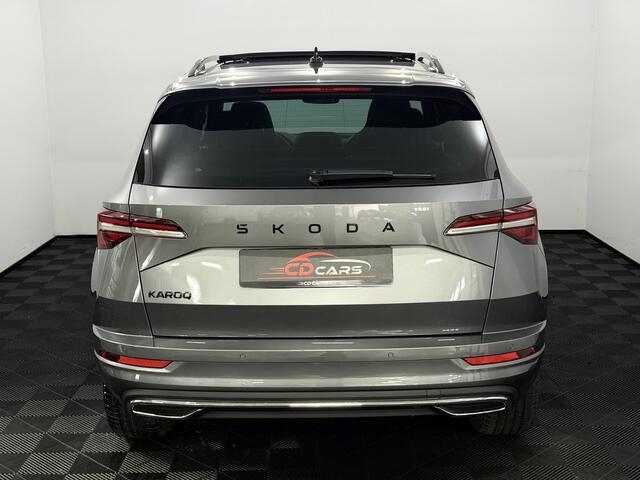 Skoda Karoq 1.5 TSI ACT Sportline Business Panoramadak, Navi, Parkeersensoren, Cruise control, Keyless start, Stoel/stuurverwarming, A start stop .