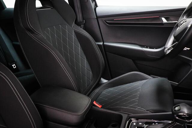 Skoda Karoq 1.5 TSI ACT Sportline Business | STOEL / STUUR- VERWARMING | DAB | APPLE | CAMERA | TREKHAAK | 19"