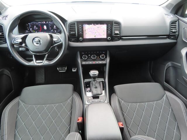 Skoda Karoq 1.5 TSI ACT Sportline Business | trekhaak wegklapbaar | verwarmbare voorruit | DCC | voorstoelen + achterbank verwarmd
