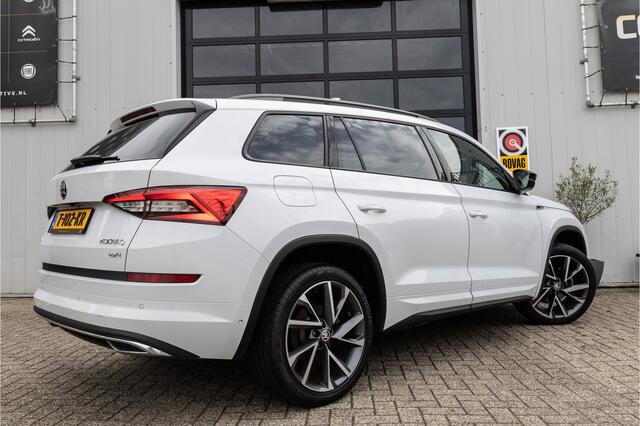 Skoda Kodiaq 1.4 TSI 4x4 Sportline Business ?1jaarBOVAG?PANO?Trekhaak?Leer?2000KG AHW