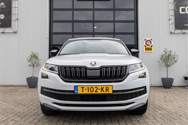 Skoda Kodiaq 1.4 TSI 4x4 Sportline Business ?1jaarBOVAG?PANO?Trekhaak?Leer?2000KG AHW