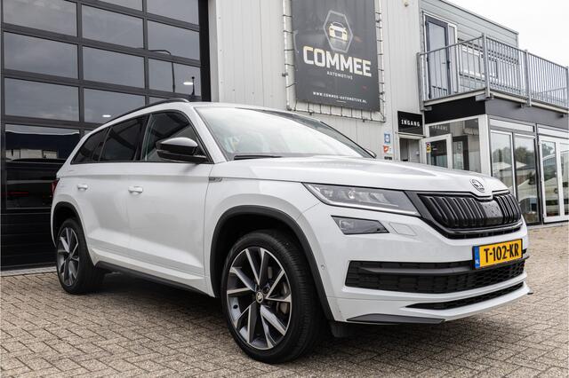 Skoda Kodiaq 1.4 TSI 4x4 Sportline Business ?1jaarBOVAG?PANO?Trekhaak?Leer?2000KG AHW