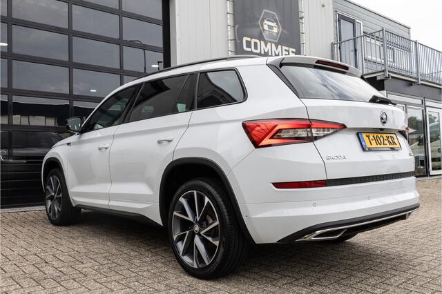Skoda Kodiaq 1.4 TSI 4x4 Sportline Business ?1jaarBOVAG?PANO?Trekhaak?Leer?2000KG AHW