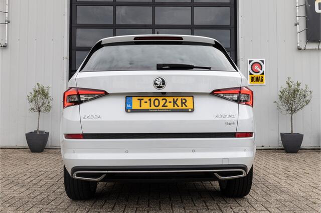Skoda Kodiaq 1.4 TSI 4x4 Sportline Business ?1jaarBOVAG?PANO?Trekhaak?Leer?2000KG AHW