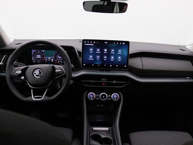 Skoda Kodiaq 1.5 TSI MHEV Business Edition 7p. 150PK DSG matrix led, trekhaak, adaptive cruise, side assist, schuif-kanteldak, stuur-stoelverwarming, achteruitrijcamera, alarm, keyless, 19" lichtmetaal