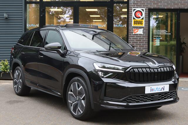 Skoda Kodiaq iV 1.5 TSI PHEV Sportline Pano/Matrix LED/DCC/ACC/Keyless/Camera/20"/Elek. stoel/Trekhaak wegkl.