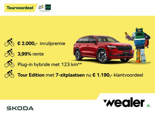 Skoda Kodiaq Business Edition 1.5 TSI m-HEV 150 PK ¦koda Kodiaq Business Edition 1.5 TSI m-HEV 150 pk DSG | Automaat | Elektrische achterklep | Navigatie | Adaptieve cruise control | 19'' Lichtmetalen velgen |