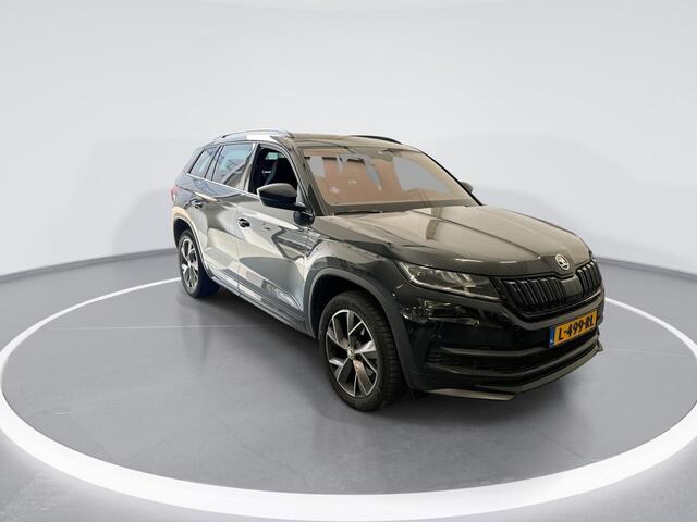 Skoda Kodiaq 1.5 TSI Sportline Business · Camera · Keyless · Apple/Android Car Play · Elek. Bestuurdersstoel · Elek. Achterklep · 19'' Inch ·