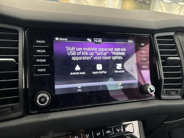 Skoda Kodiaq 1.5 TSI Sportline Business · Camera · Keyless · Apple/Android Car Play · Elek. Bestuurdersstoel · Elek. Achterklep · 19'' Inch ·