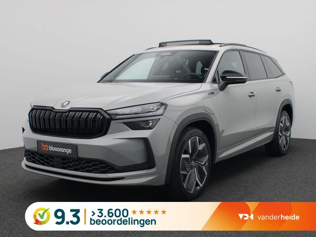 Skoda Kodiaq 1.5 TSI MHEV Sportline Business 150 PK DSG 7p. 7 zitplaatsen, verwarmbare voorruit, panoramadak, 20" Lichtmetaal, elektrische voorstoelen, keyless, derde zitrij
