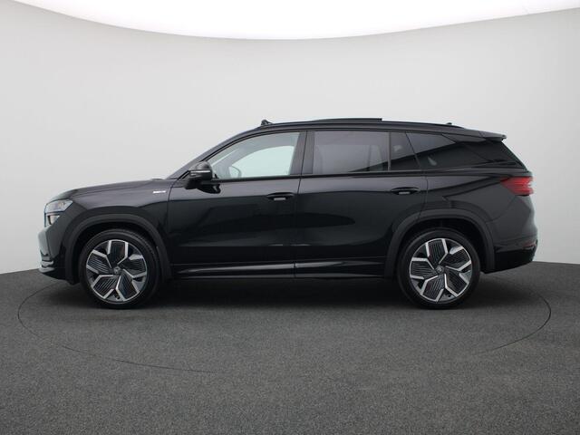 Skoda Kodiaq 1.5 TSI MHEV Sportline Business 7p 150PK DSG Matrix led, trekhaak, Canton sound, verwarmbare voorruit, panoramadak, elektrische voorstoelen, keyless, derde zitrij, 20" lichtmetaal