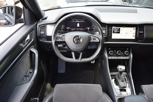 Skoda Kodiaq 1.5 TSI 150PK Sportline Business DSG Automaat | Org. NL | BOVAG Garantie | Trekhaak | Virtual Cockpit | Stoelverwarming | Camera | 20'' Velgen | Adaptive Cruise Control | Elektrische Kofferklep |