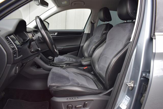 Skoda Kodiaq 1.4 TSI Automaat Style Business Leder/Alcantara | Carplay | LED | Canton | Adap. Cruise | Trekhaak | Dealer Onderhouden!!