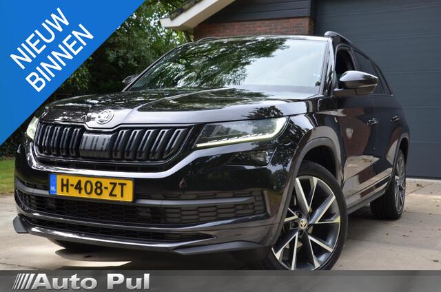 Skoda Kodiaq 1.5 TSI Sportline Business Navi/Led/Ecc/Pdc/Achteruitrij-camera/Half-Leer/Privacy-Glass/Cruise control adaptief/Elektrisch verstelb./Trekhaak-Wegklapbaar/ bestuurdersstoel met geheugen/Virtual Cockpit