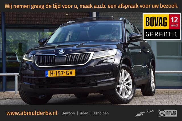 Skoda Kodiaq 1.5 TSI 150PK Business Edition DSG Automaat | Org. NL | BOVAG Garantie | Trekhaak | Adaptive Cruise | Elektrische Kofferklep | Camera | Full LED | Half Leder | Stoelverwarming |