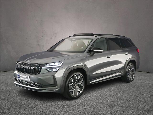 Skoda Kodiaq Sportline Business 1.5 TSI PHEV 204pk DSG Automaat Trekhaak, Panoramadak, Verwarmde voorruit, CANTON audio, Adaptive cruiese control, Achteruitrijcamera