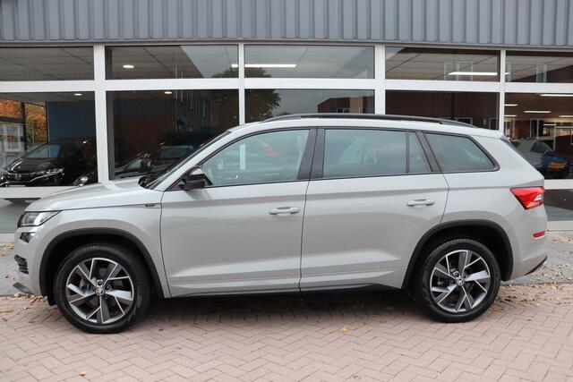Skoda Kodiaq 1.5 TSI Sportline Business 7p. Automaat. Panoramadak, Trekhaak, 19"lm, navigatie