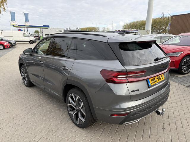 Skoda Kodiaq 1.5 TSi 204 Pk Automaat PHEV Sportline Business | Canton Audio | Panoramadak | Elektrische Stoelen | Trekhaak | Stoel Verwarming | CarPlay | Camera | LED | 20 Inch | Nieuwe Auto!!